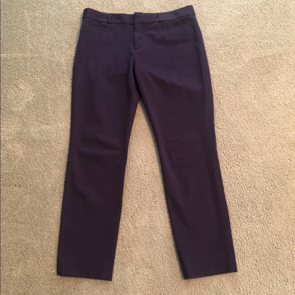 Plum Banana Republic Sloan Ankle Pants size 8